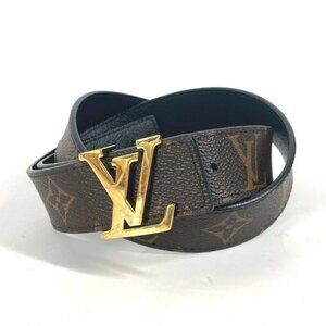 LOUIS VUITTON M9453W Monogram Ceinture-LV initials LV buckle belt